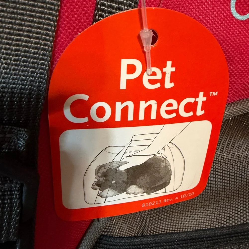 Pet Carrier - Pink and Black NWT